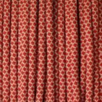 Patrón diamond rojo y crema